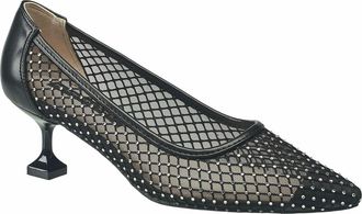 French Connection Elise Mesh and Stone Heel in Black at Nordstrom, Size 9