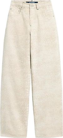 Jacquemus Pantaloni Le De-Nimes - Toni neutri