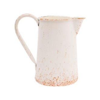 Foreside Home And Garden Abeline Pitcher White Vase at Nordstrom