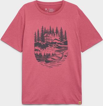 tentree Mens Rustic refuge T-shirt