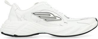Balenciaga Mens Monday Low-Top Sneakers White Cowhide Trainers