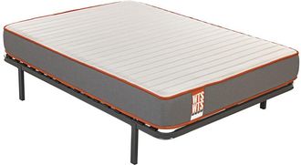 What The Sleep Colch&oacute;n y Canap&eacute;, Espuma Hr, Gris, 90x190