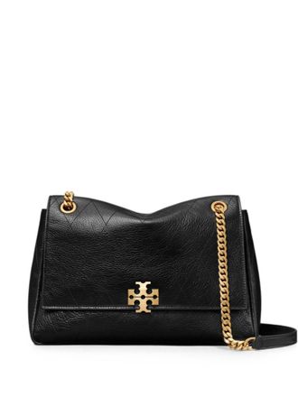Tory Burch Black Charlie Medium Shoulder Bag