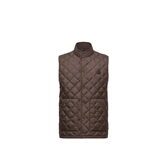 MONCLER Morellet Down Vest BROWN XLサイズ Moncler - Brown Corduroy Down Vest | Mitchell Stores
