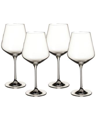 Villeroy & Boch Set Of 4 La Divina Red Wine Glasses