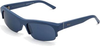 Retro Superfuture Scatto Y3Q Zonnebril - unisex - Zonnebrillen - Blauw - 60 MM - Accessoires