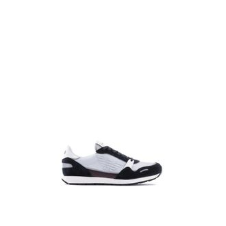 Emporio Armani Sneakers, male, White, Size: 8 1/2 US X4X537Xm678Bianconero