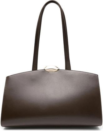 Benedetta Bruzziches Curved-top Leather Shoulder Bag