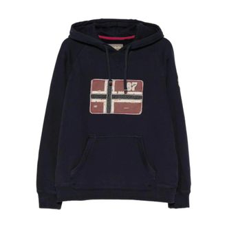 Napapijri Uomo, Felpe, Blu, L, new