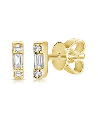Sabrina Designs 14K 0.05 Ct. Tw. Diamond Stud Earrings