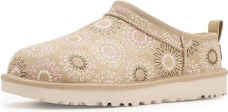 UGG Classic Micro Sun Stitch Womens Boots Mustard Seed : 10 B - Medium, Polyester