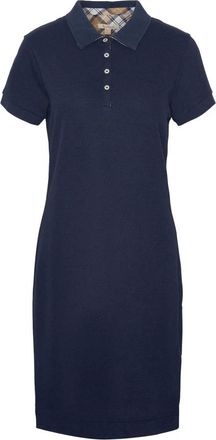 Barbour Kleedjes, Dames, Blauw, S, Katoen, Polo Jurk