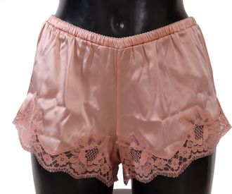 Dolce & Gabbana Dames Roze Bloemenkant Lingerie Ondergoed