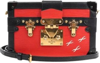 Louis Vuitton Pre-owned Cross Body Bags, female, Multicolor, Size: ONE SIZE Pre-owned Petite Malle Shoulder Bag