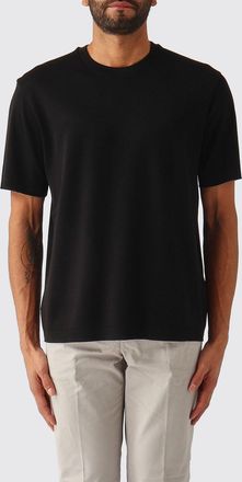 Herno T-shirt a maniche corte in cotone con scollo a girocollo