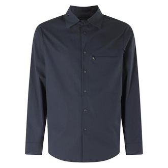 Aspesi Blade Shirt - Heren - Casual Overhemden - Blauw - M - Katoen - Overhemden