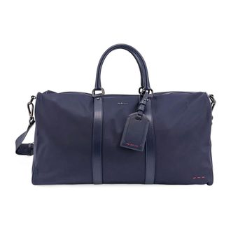 Kiton Weekend Bags, male, Blue, ONE SIZE, Nylon Duffle Bag