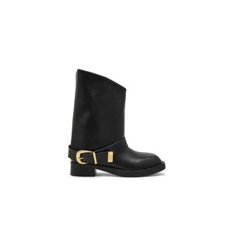 Steve Madden Womens Leather Climaxx 366 Boots - Black - Size UK 5