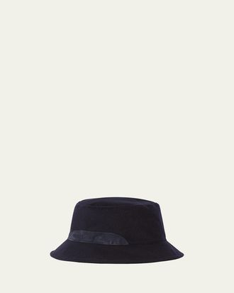 Loro Piana Mens Cashmere Bucket Hat