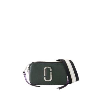 Marc Jacobs Cross Body Bags, female, Green, Size: ONE SIZE Green Ivy Snapshot Crossbody Bag