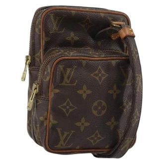 Louis Vuitton Borsa a tracolla Pre-owned in tela - - Pre-owned - Donna - Marrone - ONE SIZE