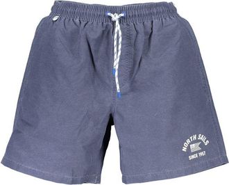 North Sails Mens Swim Trunks Elastic Waist - Dark Grey - Size Medium