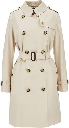 Burberry Gabardine medium Kensington trench coat Woman 10