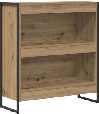 vidaXL Estanter&iacute;a Para Libros Roble Artesanal 80 X 30 X 155 Cm Vidaxl