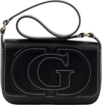 Guess Ruby Flap Schoudertas - Dames - Schoudertassen - Zwart - ONE Size - Tassen