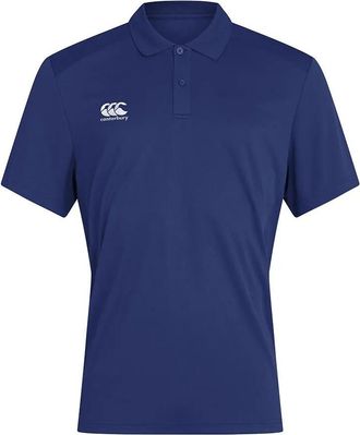 Canterbury Of New Zealand Heren Club Dry Poloshirt (Royaal Blauw)