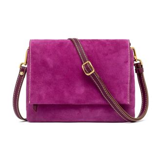 Gianni Chiarini Dames, Tassen, Paars, Maat: ONE Size Leer