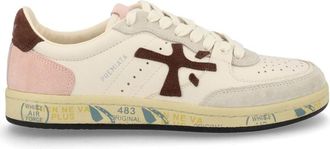 Premiata Bsktclad Low-Top Suede Reflective Sneakers