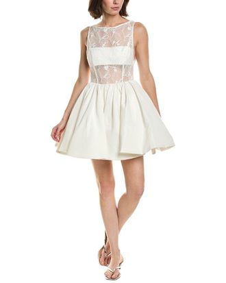 AMUR Amur Lainey Boatneck Mini Dress
