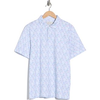 Bugatchi OoohCotton Knit Polo in Pink at Nordstrom Rack, Size Xxx-Large