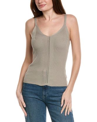 Proenza Schouler Prozena Schouler Gene Silk-Blend Tank Top