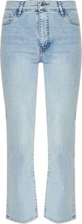 Frame Denim buttoned straight-leg jeans - Blue