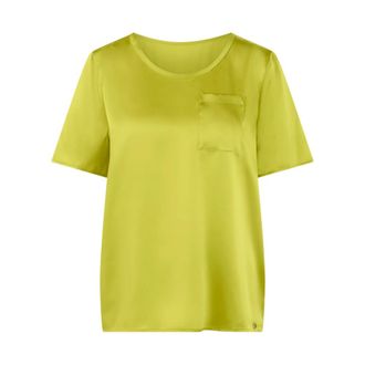Marc Cain Dames, Blouses & Shirts, Groen, Maat: M Zijde