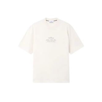 Stone Island Uomo, Top, Bianco, XL, new