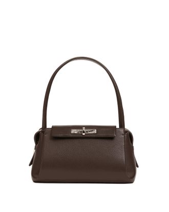Hammitt Hammitt Charlotte Espresso Pebble Silver Med