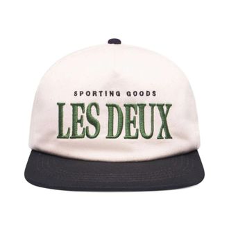 Les Deux Witte Zijde & Nylon Hoed - Heren - Petten - Wit - ONE Size - Nylon - Accessoires