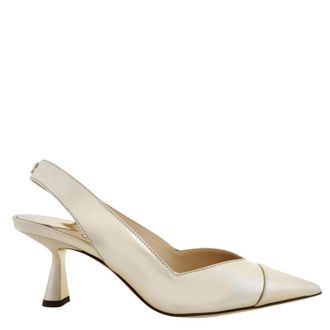 Jimmy Choo London Liya 65 Pointed-Toe Slingback Pumps, Brand Size 35.5 ( US Size 5.5 )