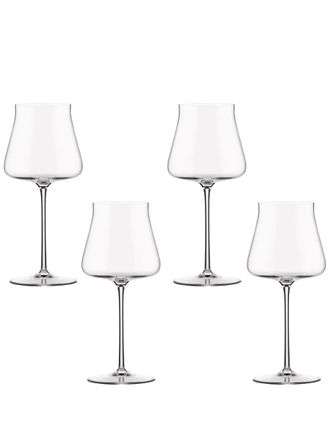 Alessi Eugenia wine glass (set of four) - unisex - glass/Crystal - OS - Neutrals