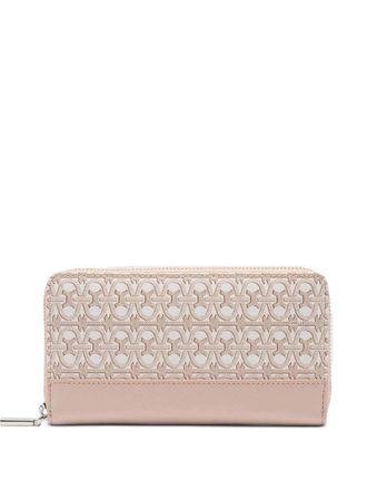 Coccinelle Monogram lange portemonnee - Roze