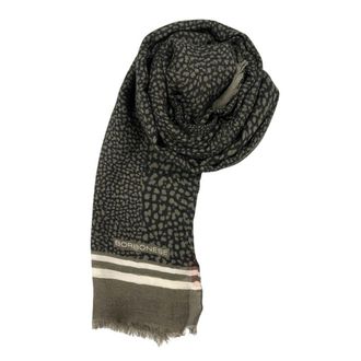 Borbonese Grey Modal Women Womens Scarf