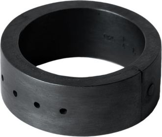 Parts Of Four Sistema sterling-silver ring - unisex - Oxidised Sterling Silver - 6 1/2 - Black