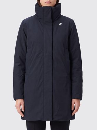 K-Way Marla Short Padded Nylon Windbreaker Jacket with Hood