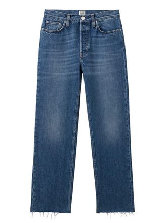Toteme Medium Blue Classic Cut Denim