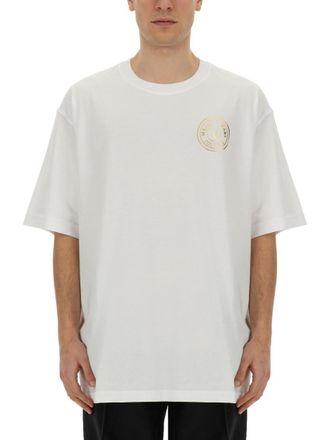 Versace Jeans Couture White Short Sleeves T-Shirt