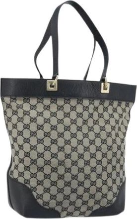 Gucci Pre-owned Tote Bags, female, Multicolor, Size: ONE SIZE Pre-owned Vintage Tote Bag