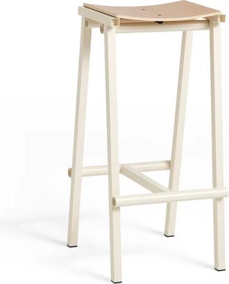 HAY Taburete 8 Barhocker, hoch, Eiche natur / eggshell